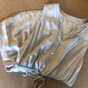 Gap Chambray Denim Dress